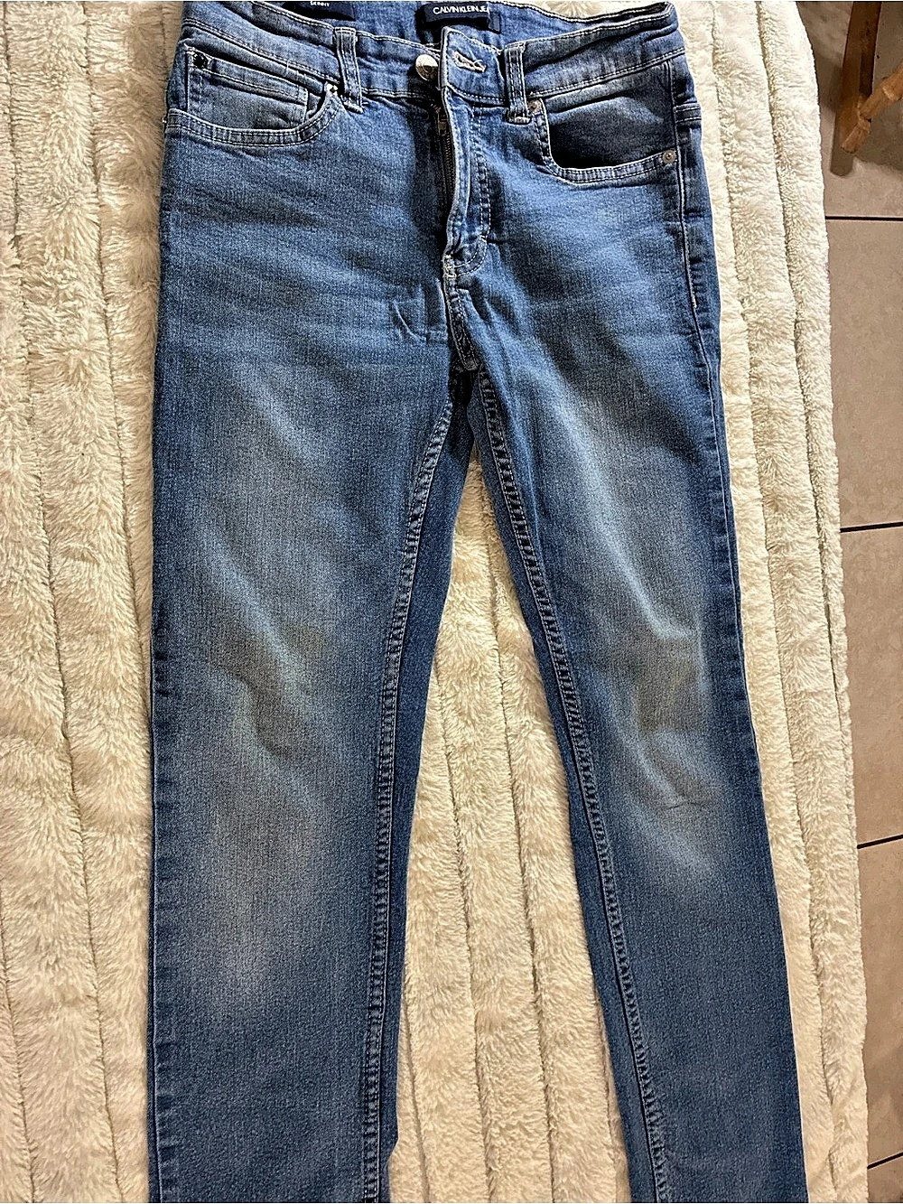 Calvin Klein Skinny Women's Jeans Waist 12 in Blue